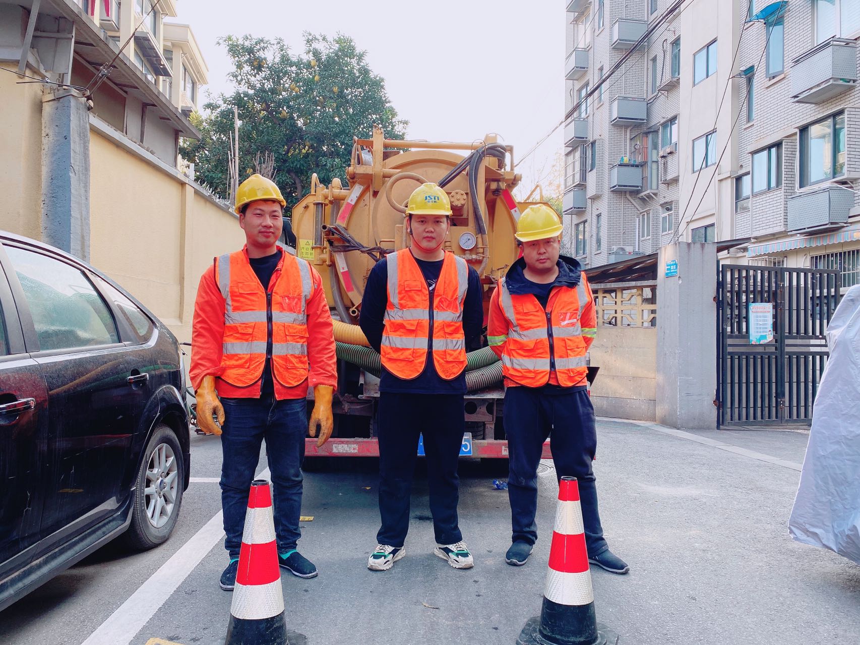 丰台南京某小区管道清淤检测施工